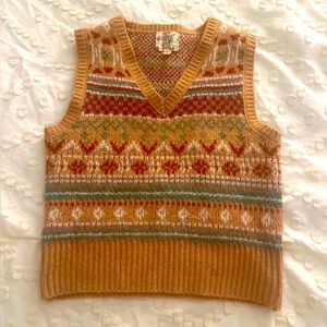 Wool Boho Vest